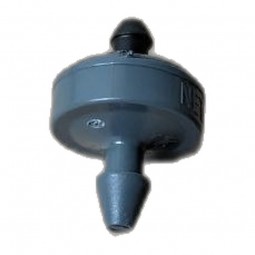Gocciolatore autocompensante Netafim PCJ 4 L/h grigio visto frontale irrifarma.it