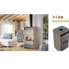 Termostufa policombustibile Plurifire 34 kW | Irrifarma