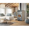 Termostufa policombustibile Plurifire 34 kW | Irrifarma
