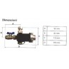 Defangatore magnetico Turbomag ottone | Irrifarma