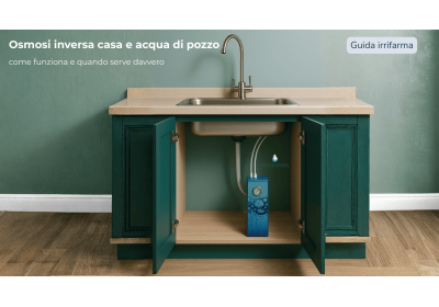 Osmosi inversa casa e acqua di pozzo: quando serve davvero