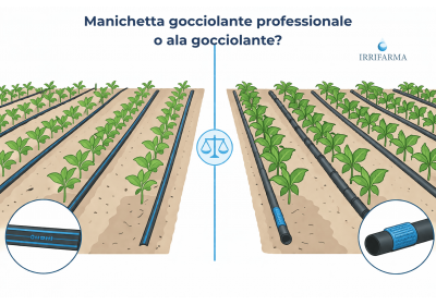 Manichetta gocciolante professionale o ala gocciolante