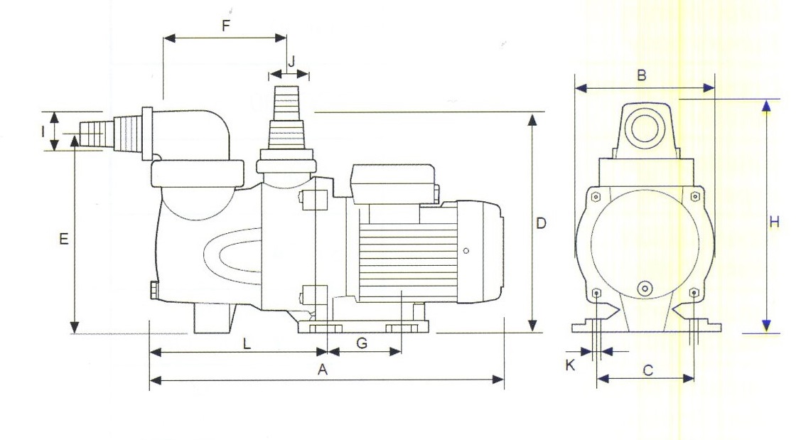 schema misure Glong